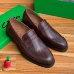 Brown Leather Clarks Shoe