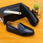 Black Leather Billionaire Shoe