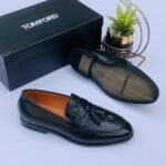 Black Leather Tomford Shoe