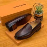 Brown Leather Louis Vuitton Shoe