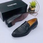 Black Leather Tomford Shoe