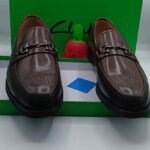 Brown Leather Clarks Shoe