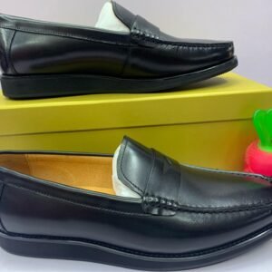 Black Leather Billionaire Shoe
