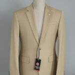Men's Light Tan Tailored Business Suit