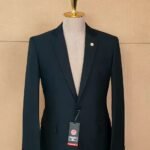 Men's Black Tailored Fit Business Suit
